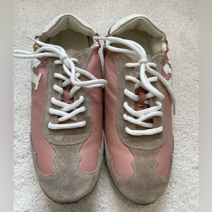 Tory Burch Pink/Ivory Sneaker (fits small, probably would fit 7.5 or 8)